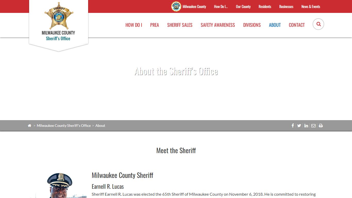 County of Milwaukee | About